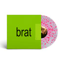 Charli XCX - brat (Clear Pink Splatter Vinyl)