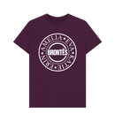 Purple Printed T-shirt Front