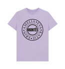 Lilac Printed T-shirt Front