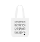 White LNFG 2025 Tote White