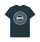 Denim Blue Printed T-shirt Front