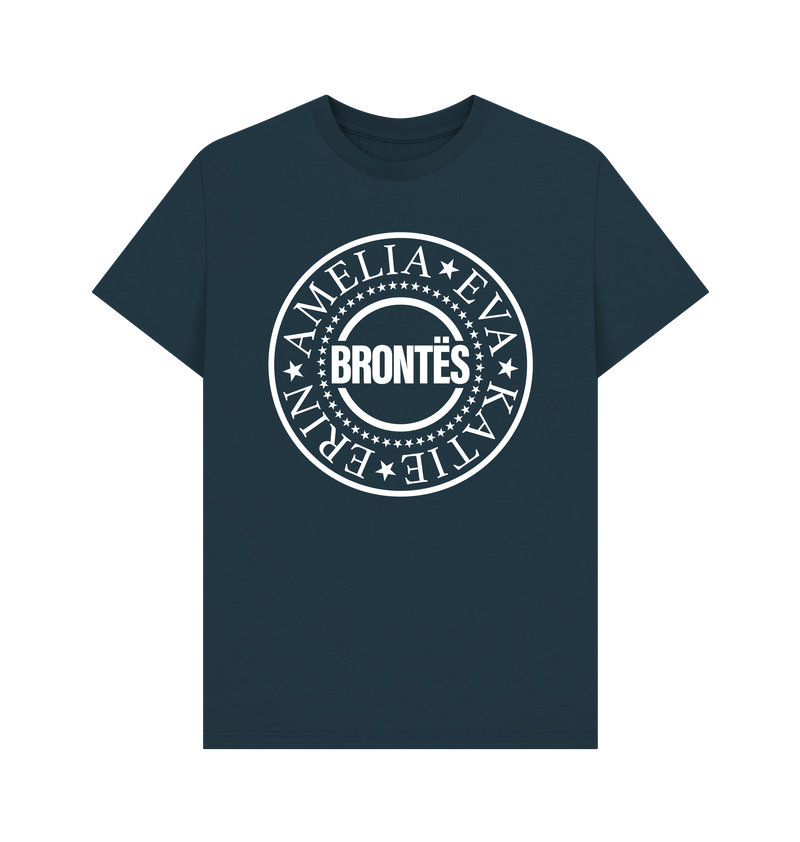 Denim Blue Printed T-shirt Front