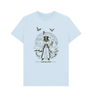 Sky Blue Printed T-shirt