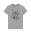 Athletic Grey Printed T-shirt