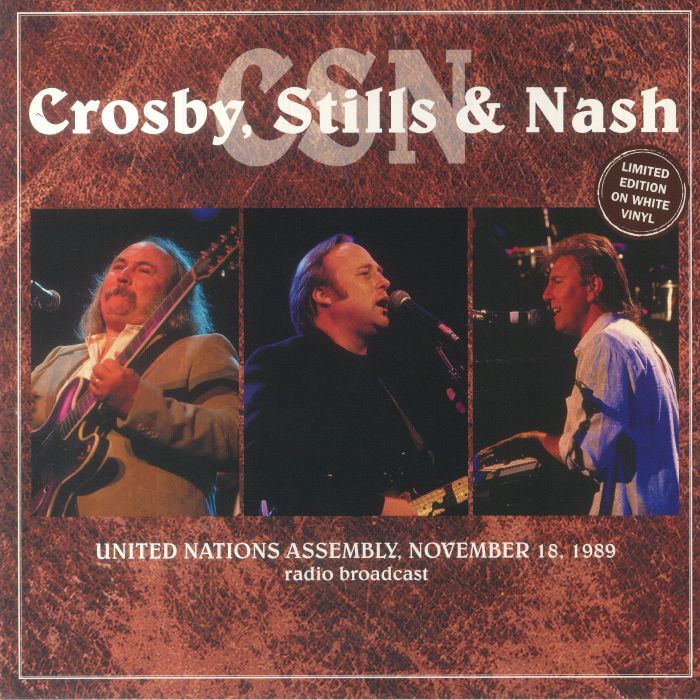 Crosby, Stills & Nash - United Nations Assembly 1989