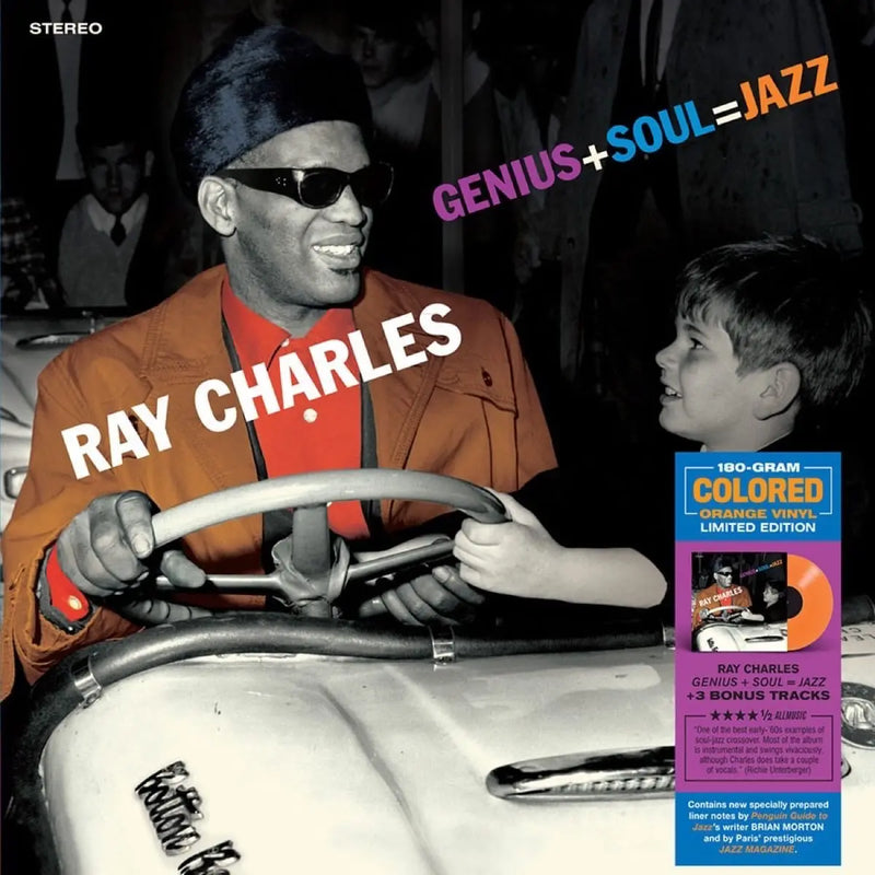 Ray Charles - Genius+Soul=Jazz (Limited Edition Orange Vinyl)