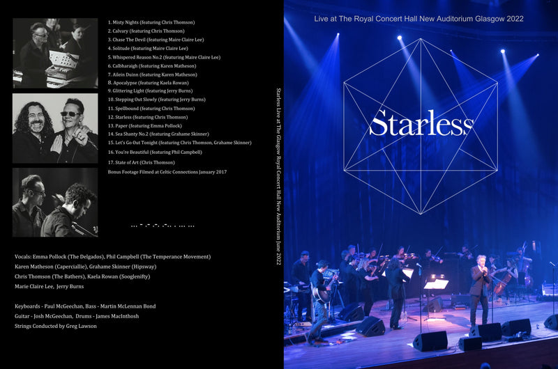 Starless - Live at the Glasgow Royal Concert Hall (DVD & Download)