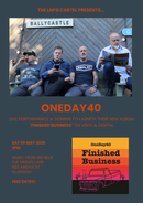 OneDay40 - "Finished Business" Album Launch Free Instore 30.05.26