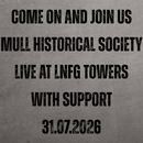 Live event with Colin from Mull Historical Society on July 31 2026 in Glasgow for 40 people.