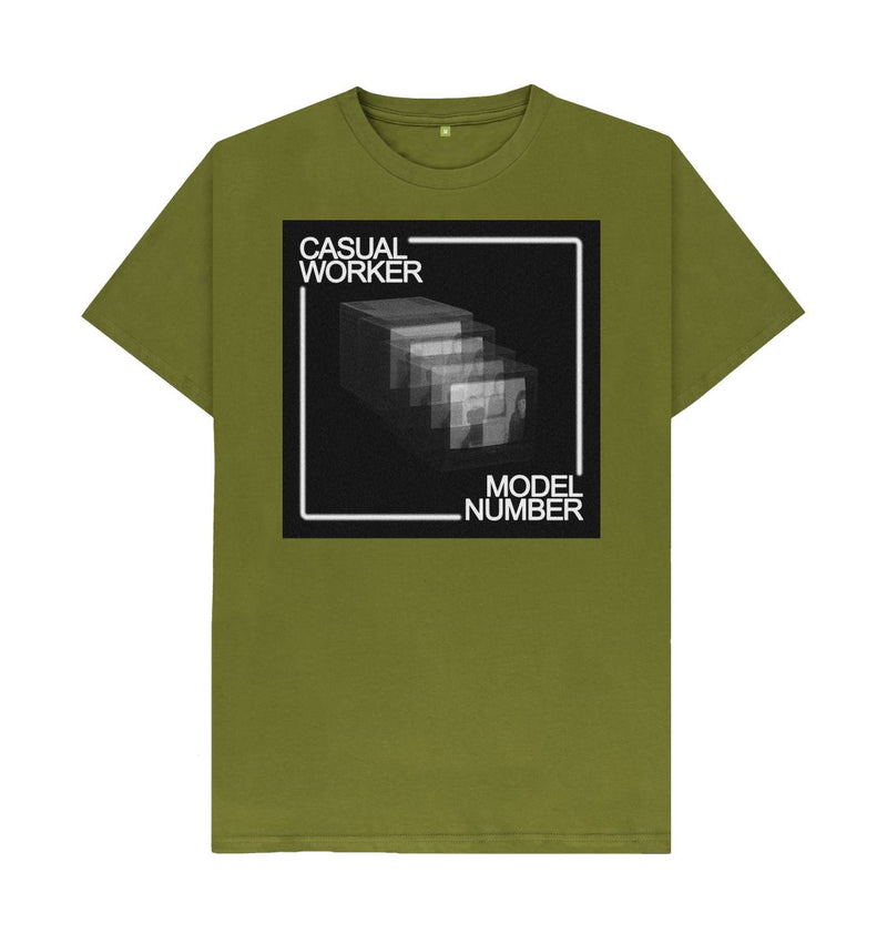 Moss Green Casual Worker T-Shirt