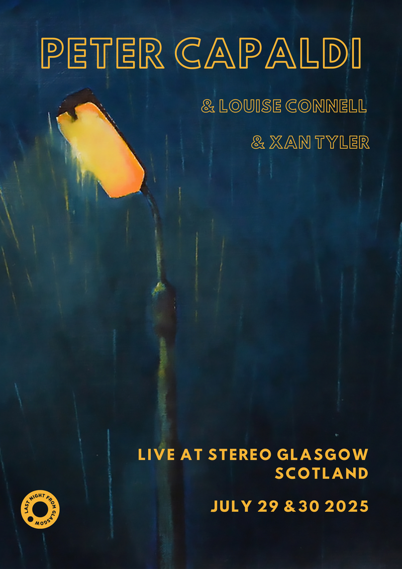 Peter Capaldi - Live at Stereo Commemorative Poster