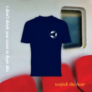 Navy wojtek the bear t-shirts with white print (front)