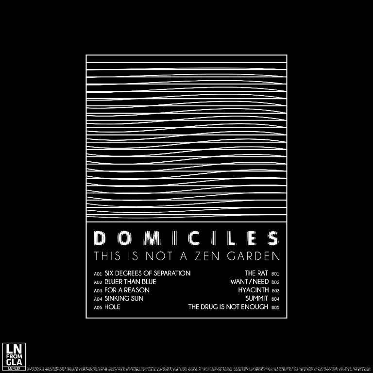 Domiciles - This Is Not A Zen Garden - Vinyl, CD & DL