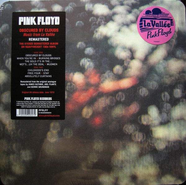 Pink Floyd - Obscured By Clouds: Music from La Vallee