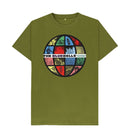 Moss Green Bluebells-sisters T-shirt