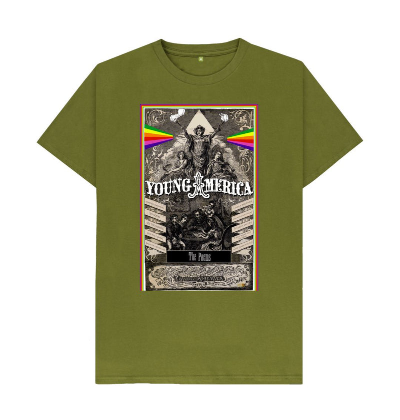 Moss Green Poems - Young America T-Shirt