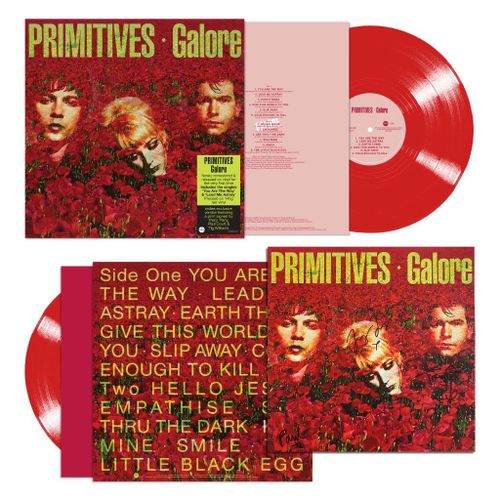 The Primitives - 2021 Remastered LPs with Signed Print Coloured Vinyl