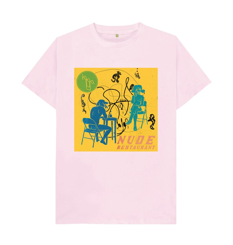 Pink 1990s-Nude Restaurant T-shirt