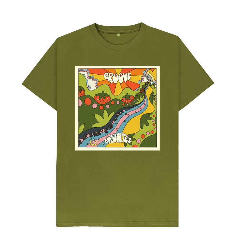 Moss Green Brontes - Groove T-Shirt