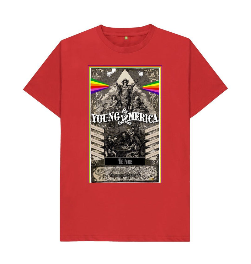 Red Poems - Young America T-Shirt
